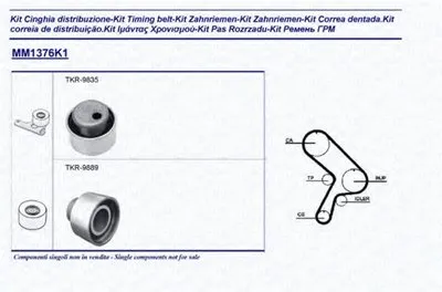 Комплект ремня ГРМ MAGNETI MARELLI купить