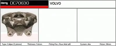 Тормозной суппорт Remanufactured REMY (Multiline) DELCO REMY купить