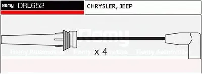 Комплект проводов зажигания Brand New REMY (Multiline) DELCO REMY купить
