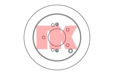 Тормозной диск NK купить