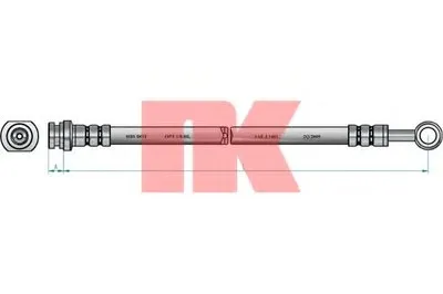 Тормозной шланг NK купить
