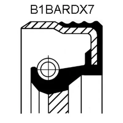 Уплотняющее кольцо, распределительный вал; Уплотнительное кольцо, первичный вал CORTECO купить