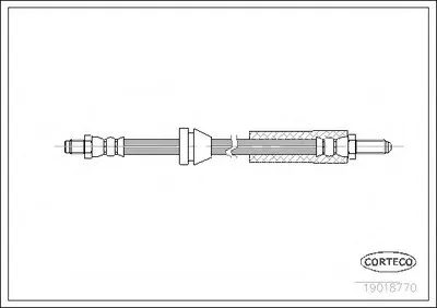Тормозной шланг CORTECO купить