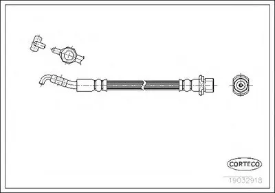 Тормозной шланг CORTECO купить