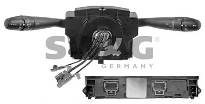 Выключатель, головной свет; Переключатель указателей поворота; Переключатель стеклоочистителя; Выключатель на колонке рулевого управления SWAG купить