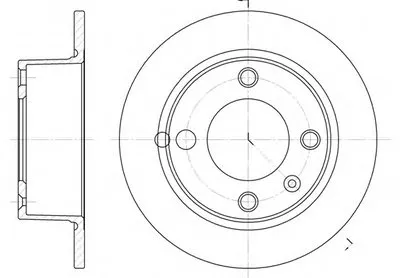 Тормозной диск REMSA купить
