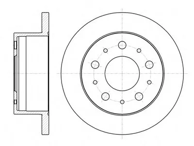 Тормозной диск REMSA купить