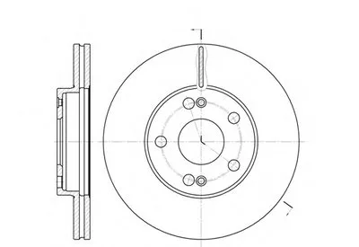 Тормозной диск REMSA купить