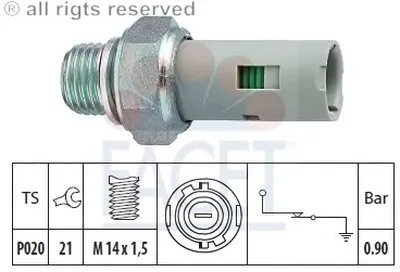 Выключатель с гидропроводом FACET купить