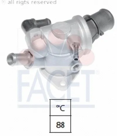 Термостат, охлаждающая жидкость FACET купить