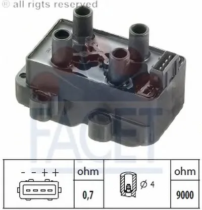 Катушка зажигания FACET купить