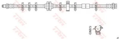 Тормозной шланг TRW купить