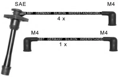 Комплект проводов зажигания BBT купить