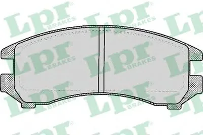 Комплект тормозных колодок, дисковый тормоз LPR купить