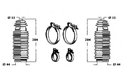 Комплект пылника, рулевое управление OCAP купить