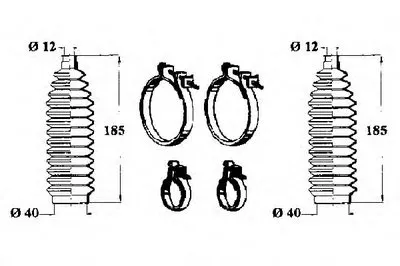 Комплект пылника, рулевое управление OCAP купить