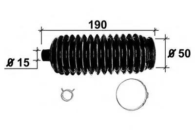 Комплект пылника, рулевое управление OCAP купить