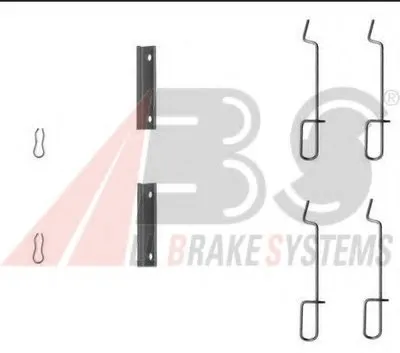 Комплектующие, колодки дискового тормоза A.B.S. купить