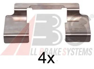 Комплектующие, колодки дискового тормоза A.B.S. купить