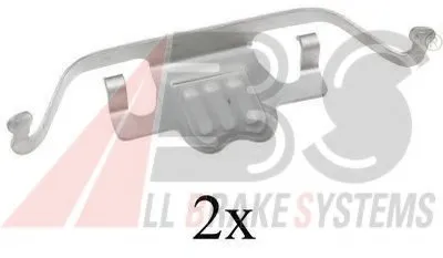 Комплектующие, колодки дискового тормоза A.B.S. купить