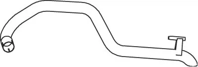 Труба выхлопного газа DINEX купить