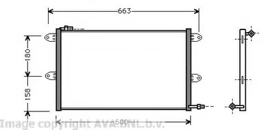 Конденсатор, кондиционер AVA QUALITY COOLING купить