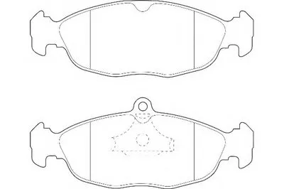 Комплект тормозных колодок, дисковый тормоз DURON купить