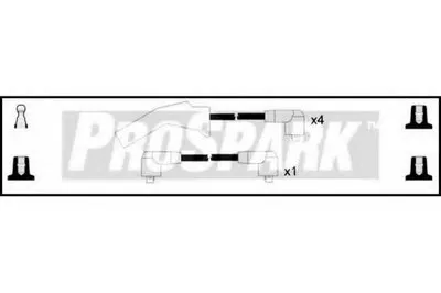 Комплект проводов зажигания ProSpark STANDARD купить