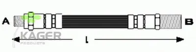 Тормозной шланг KAGER купить