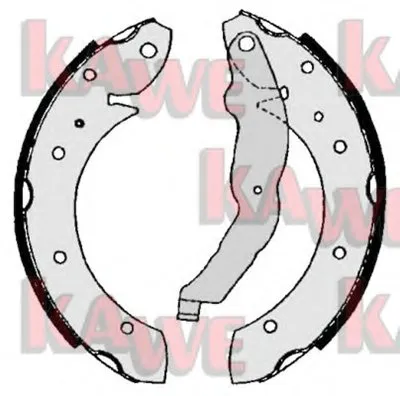 Комплект тормозных колодок KAWE купить