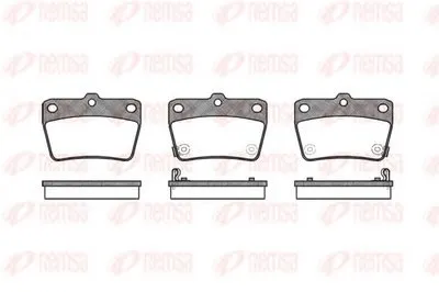 Комплект тормозных колодок, дисковый тормоз KAWE купить