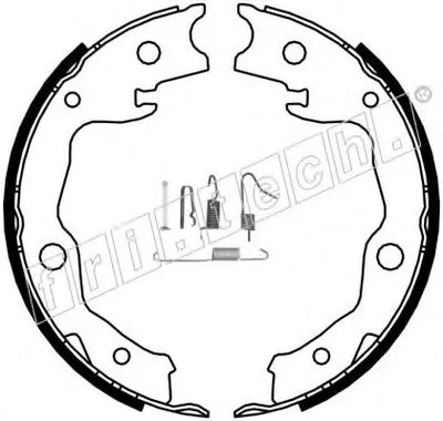 Комплект тормозных колодок, стояночная тормозная система fri.tech. купить