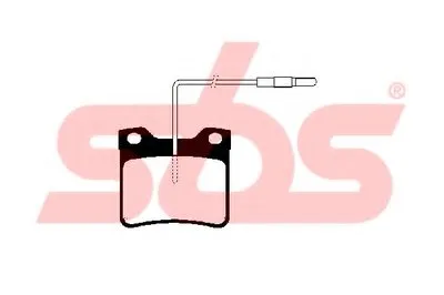 Комплект тормозных колодок, дисковый тормоз sbs купить