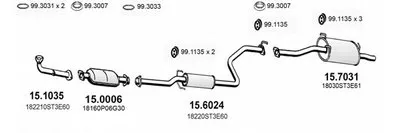 Система выпуска ОГ ASSO купить