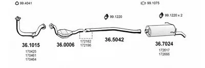 Система выпуска ОГ ASSO купить
