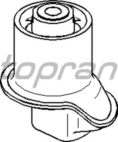 Втулка, балка моста TOPRAN купить