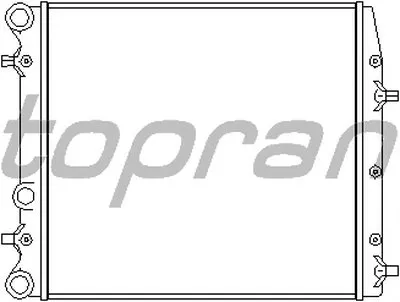 Радиатор, охлаждение двигателя TOPRAN купить