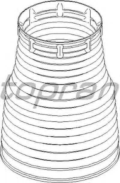 Защитный колпак / пыльник, амортизатор TOPRAN купить