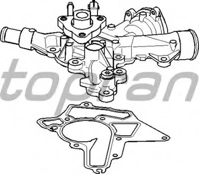 Водяной насос TOPRAN купить
