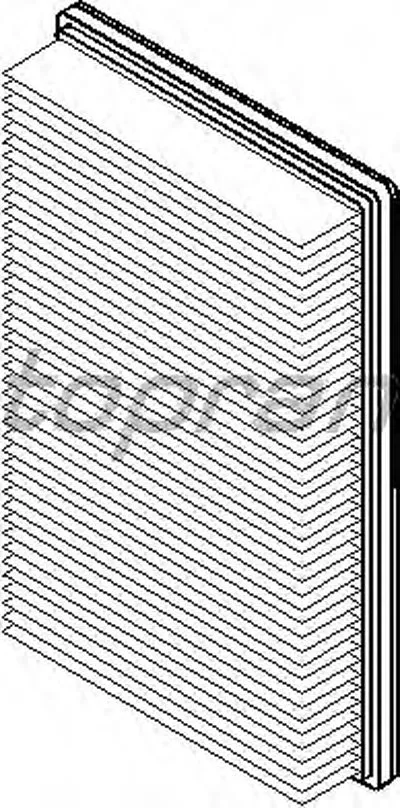 Воздушный фильтр TOPRAN купить