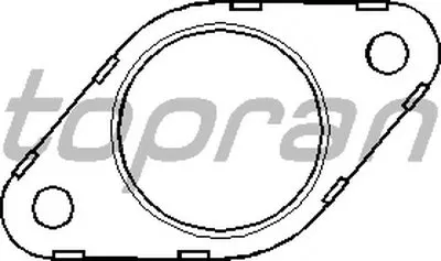 Прокладка, труба выхлопного газа TOPRAN купить