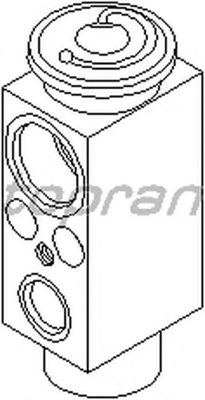 Расширительный клапан, кондиционер TOPRAN купить