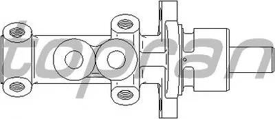 целиндер ручного тормоза TOPRAN купить
