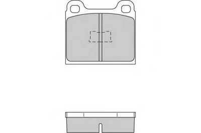 Комплект тормозных колодок, дисковый тормоз E.T.F. купить