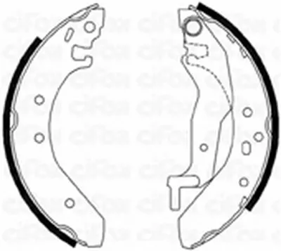 Комплект тормозных колодок CIFAM купить