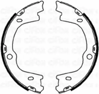Комплект тормозных колодок, стояночная тормозная система CIFAM купить
