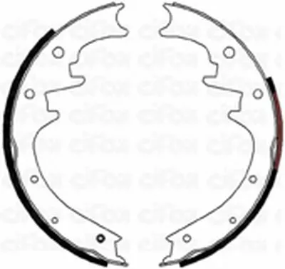 Комплект тормозных колодок CIFAM купить