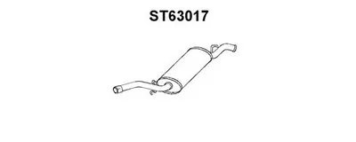 Глушитель выхлопных газов конечный VENEPORTE купить