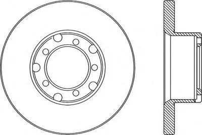 Тормозной диск ADAPTIVE OPEN PARTS купить