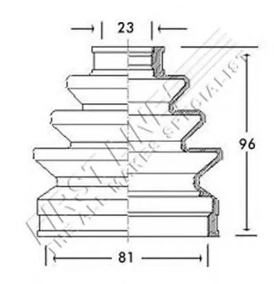Пыльник, приводной вал FIRST LINE купить